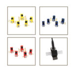 Single use sensors for pressure, temperature, conductivity, and flow. 